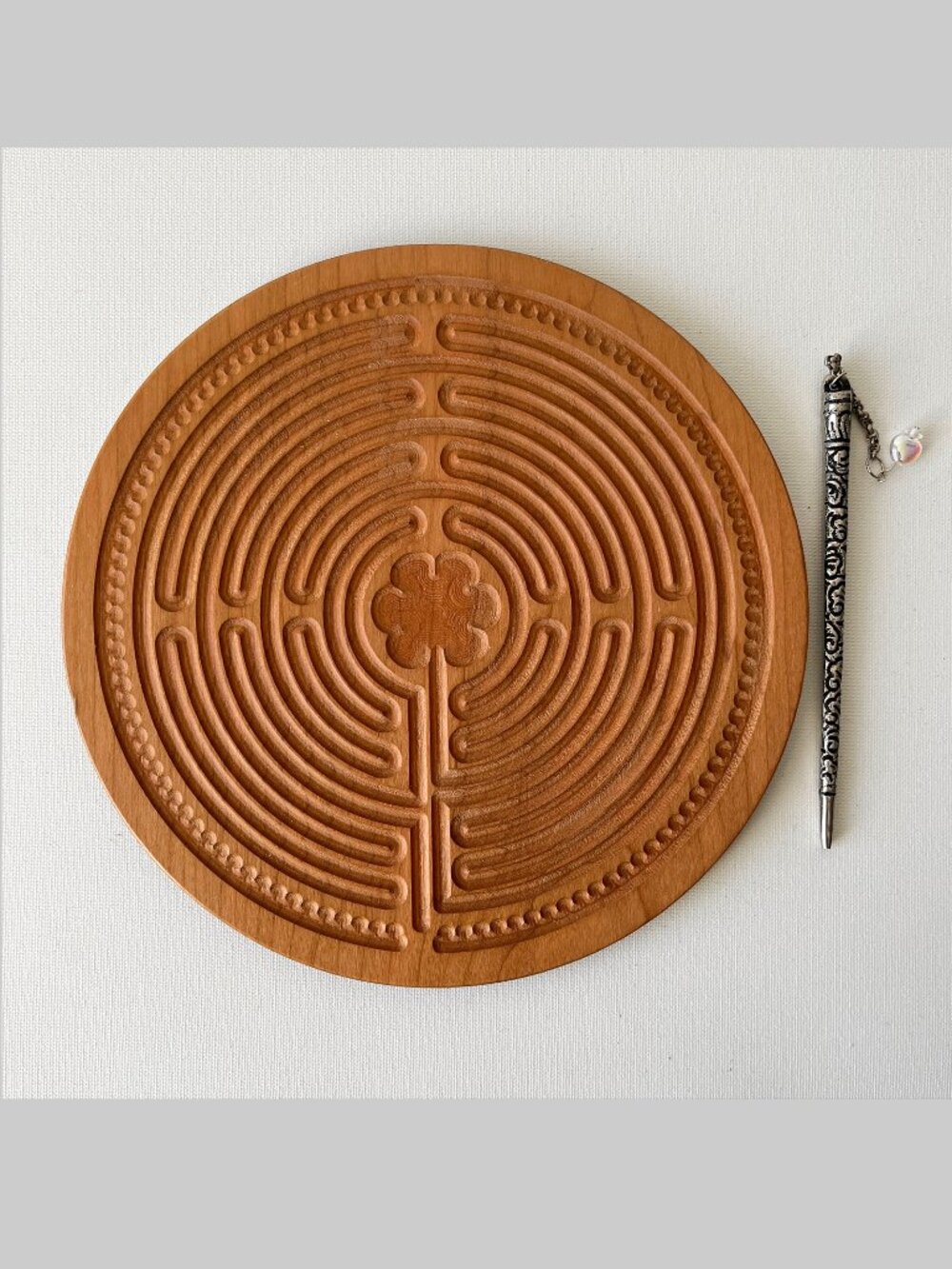 Chartres Labyrinth 7" Meditation Tracing Board with Stylus
